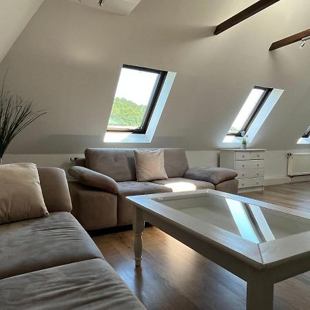 קוניגשטיין אן דר אלבה Saechsische-Schweiz-Ferienhaus-Wohnung-1-Mit-Elbblick-Sauna-Und-Kamin מראה חיצוני תמונה
